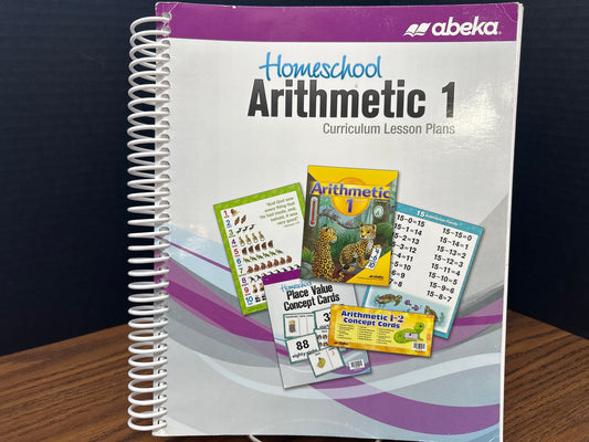Arithmetic 1 lesson plans third ed