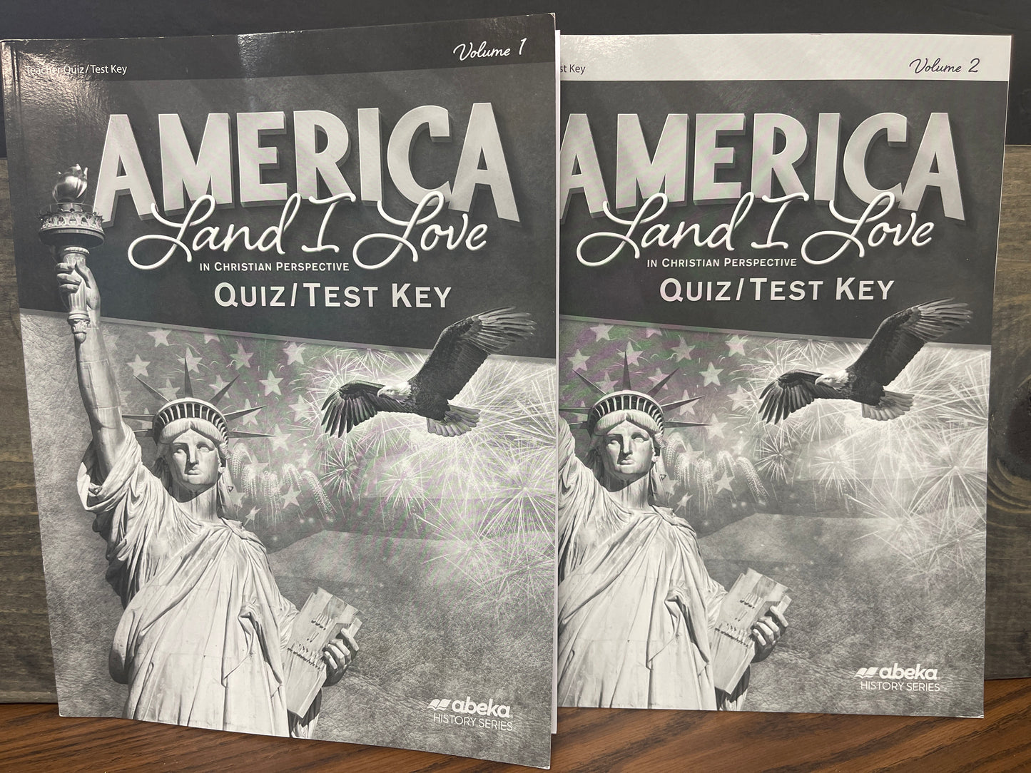 America: Land I Love Quiz and Test Key Volume 1 and Volume 2 fourth ed