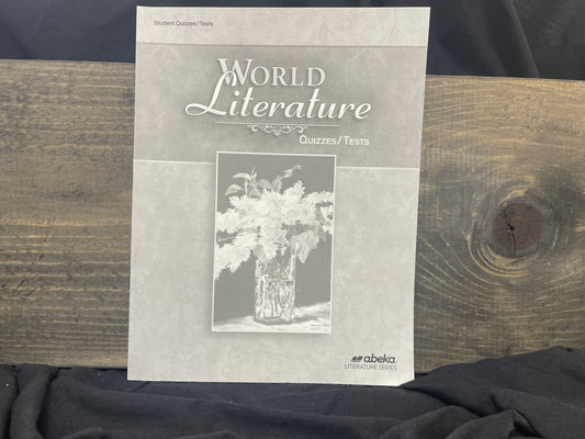 World Literature Quiz and Test Book fourth ed