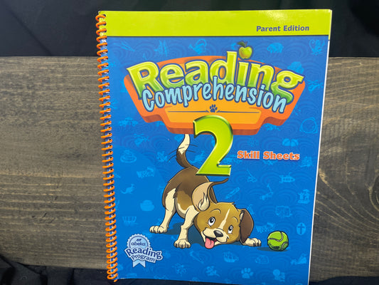 Reading Comprehension 2 Skill Sheets Parent Ed