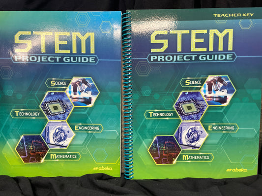 STEM Project Guide teacher key and project guide set first ed