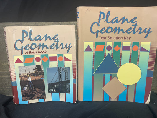 Plane Geometry text/solutions set first ed