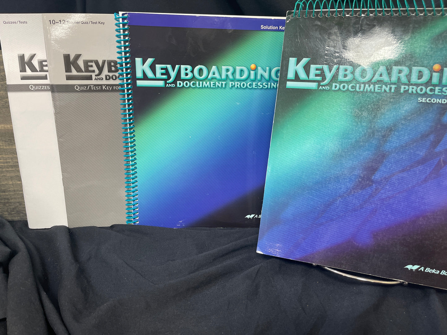 Keyboarding and Document Processing set of 4