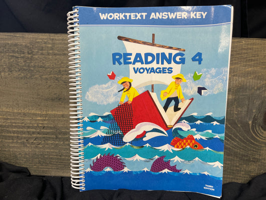 Reading 4 Worktext Answer Key third ed