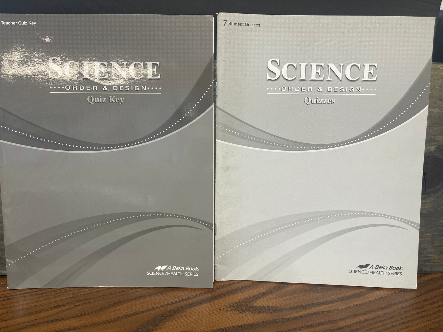 Science: Order and Design Quiz Book and key first ed