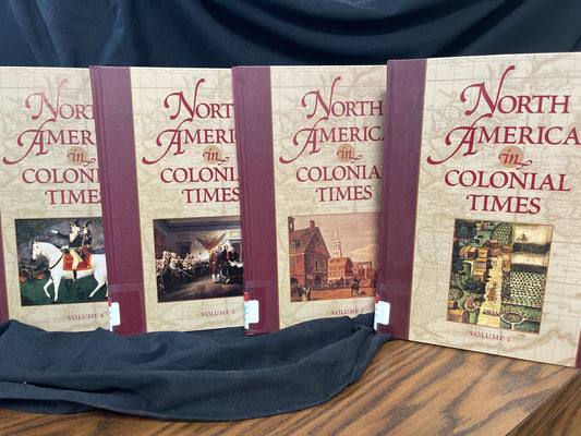 North America in Colonial Times Volumes 1-4