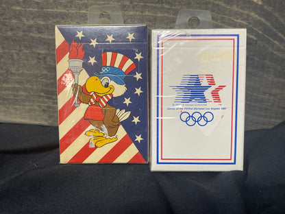 Olympic and Stars in motion playing cards sealed