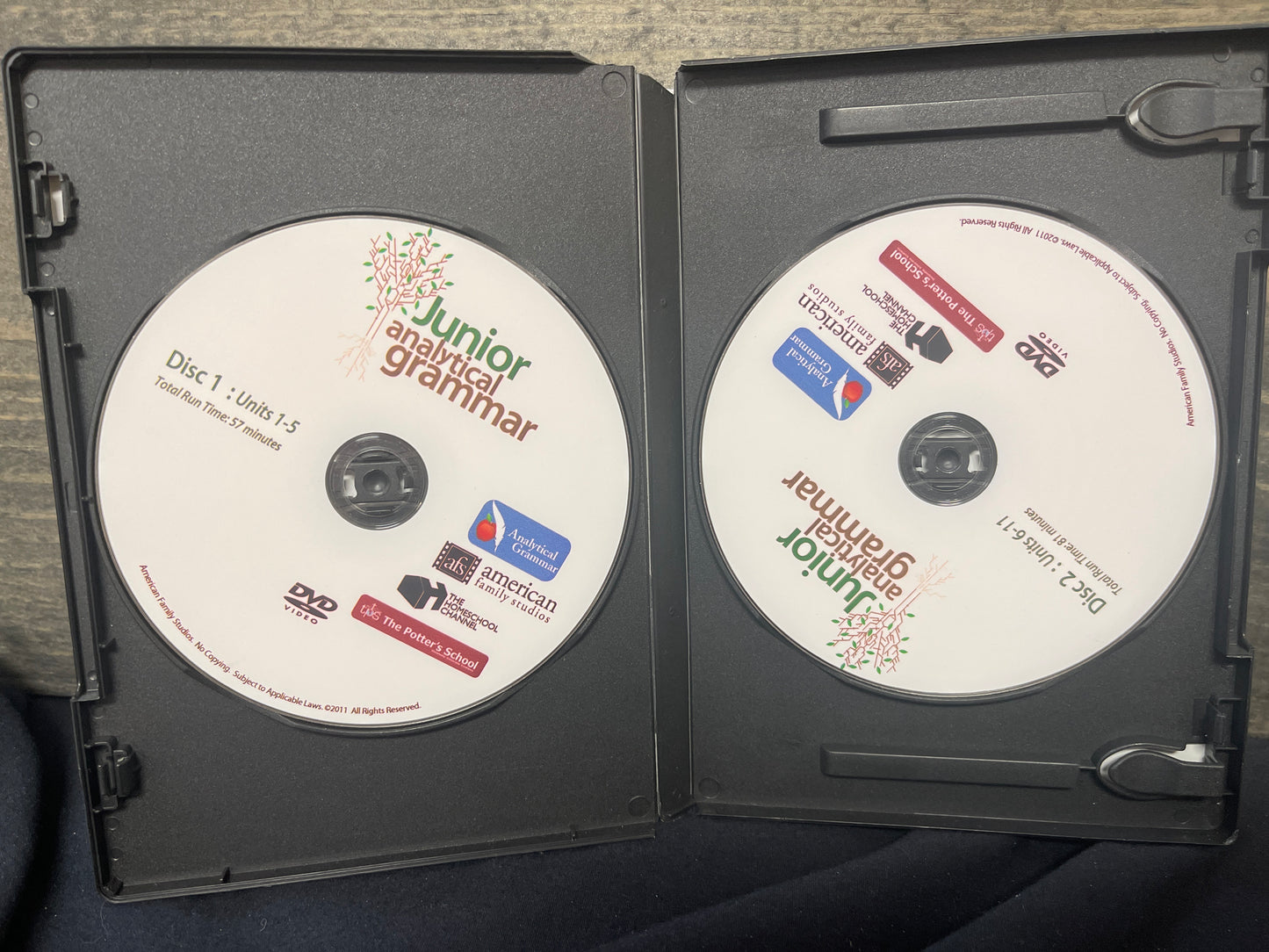 Junior Analytical Grammar dvd set