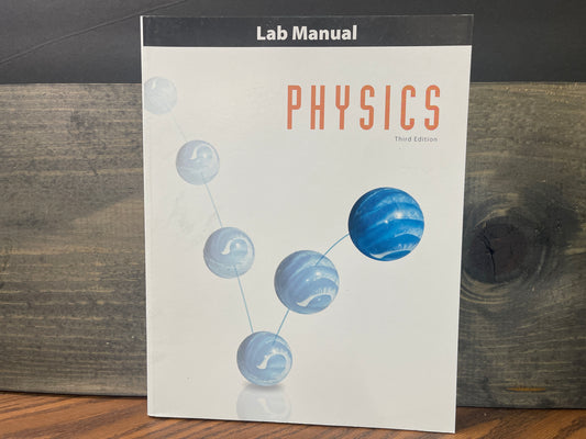 Physics Student Lab Manual third ed