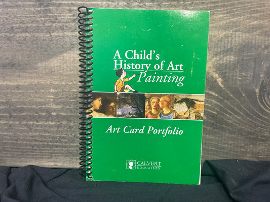A Child's History of Art Painting Art Card Portfolio
