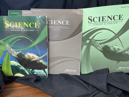 Science Order & Desing set of 5