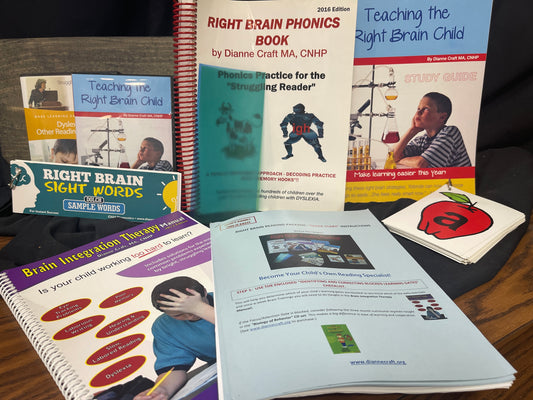 Reading Package-Right Brain Remedial Reading