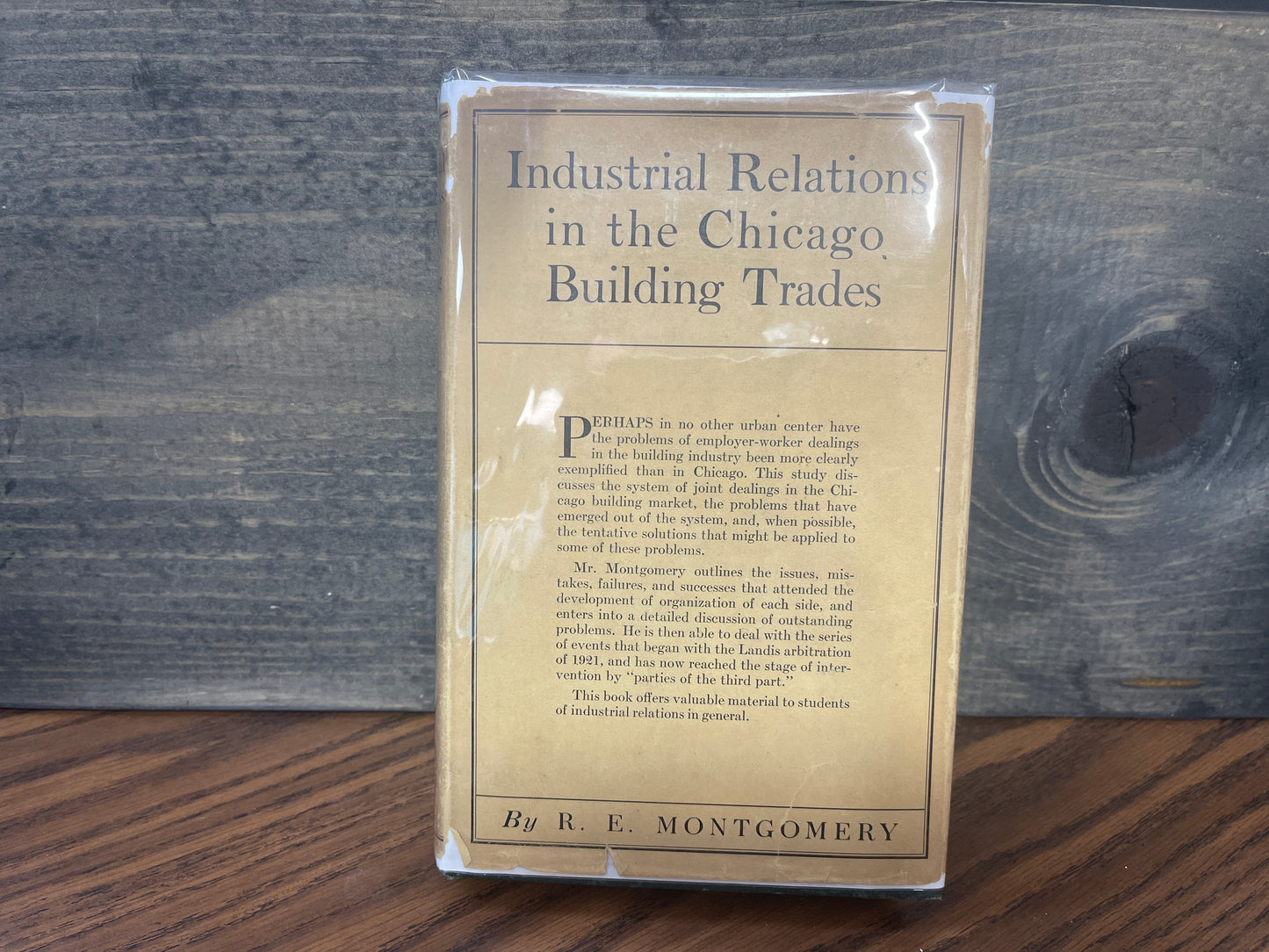 Industrial Relations in the Chicago Building Trades
