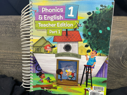 Phonics and English 1 Teacher Ed fourth ed
