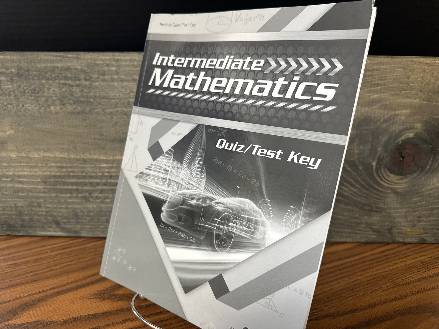 Intermediate Mathematics first ed quiz and test key