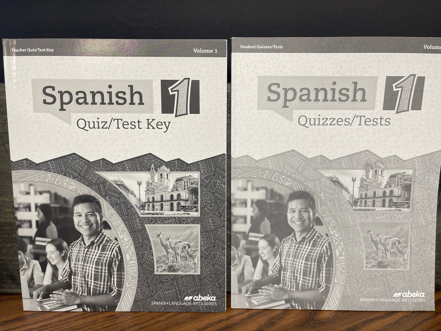 Spanish 1 Quiz and Test and Key volume 1 and volume 2
