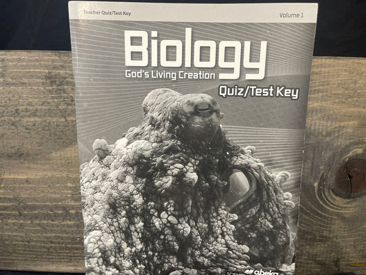 Biology fifth ed volume 1 quiz key