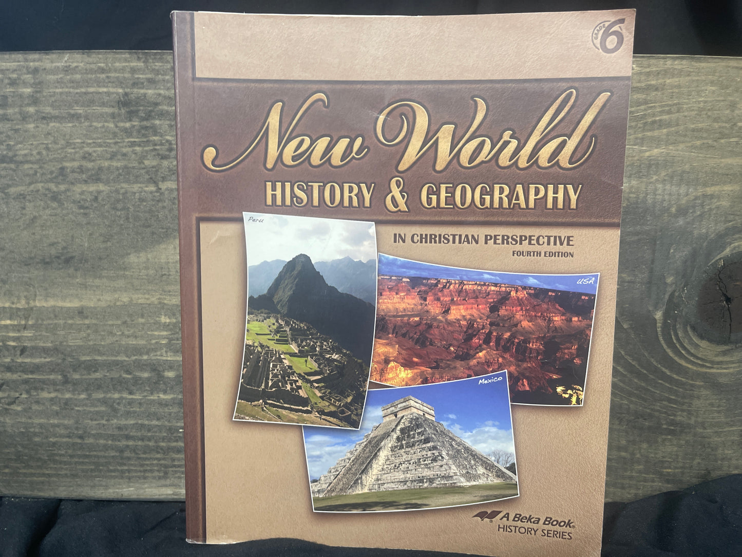 New World History and Geography text