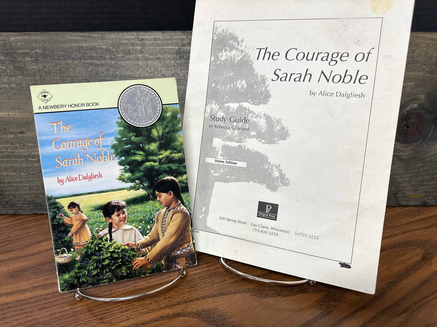 The Courage of Sarah Noble study guide/book set