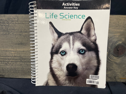 Life Science Activities Answer Key fifth ed