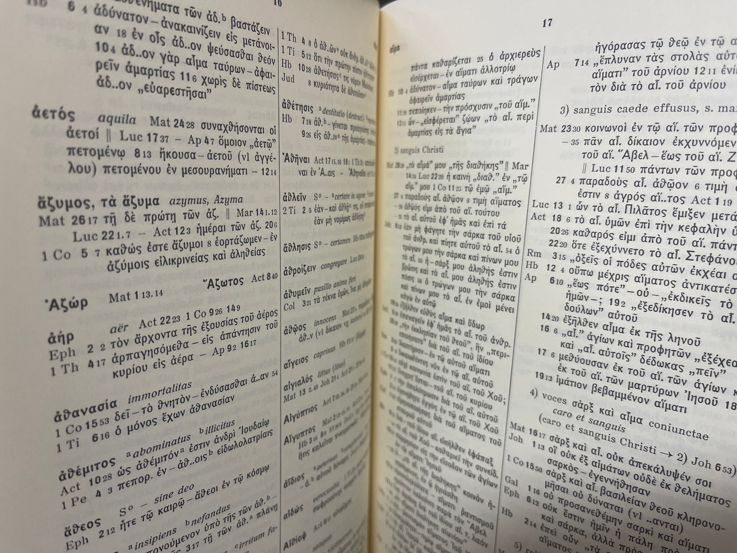 Handkonkordanz zum Griechischen Neuen Testament