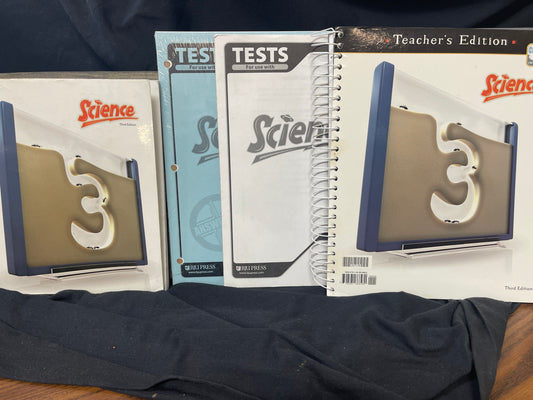 Science3 third ed set of 4