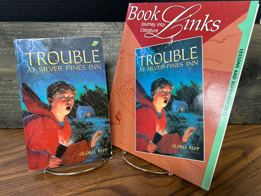 Trouble at Silver Pines Inn BJBooklinks set