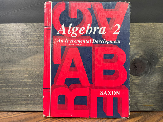 Agebra 2 third ed text