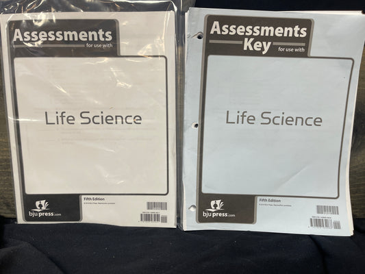 Life Science Assessments and Answer Key fifth ed