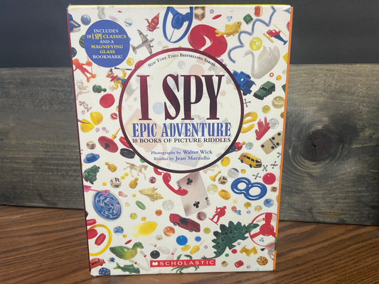 I SPY Epic Advanture 10 Books Of Picture Riddles Box Set