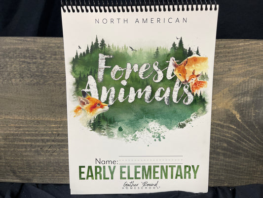 North American Forest Animals Early Elementary
