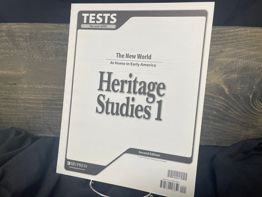 Heritage Studies 1 second edition tests