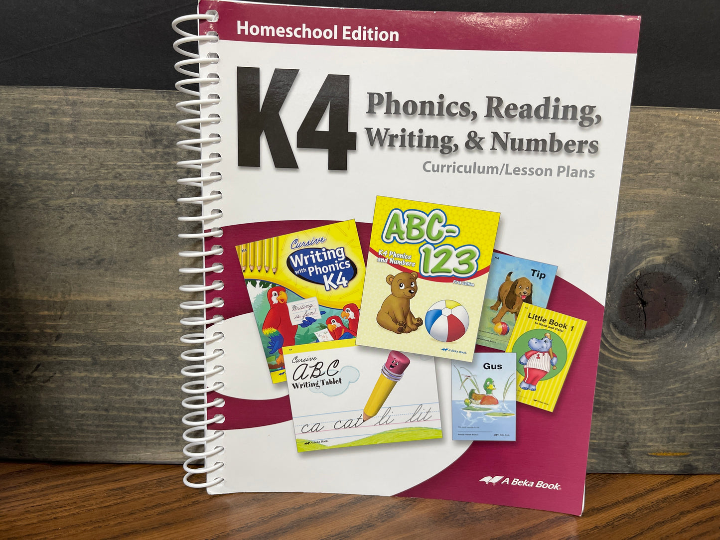 K4 Phonics, Reading, Writing, and Numbers first ed