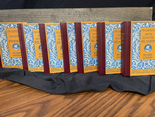McGuffey's Eclectic Reader set of 7