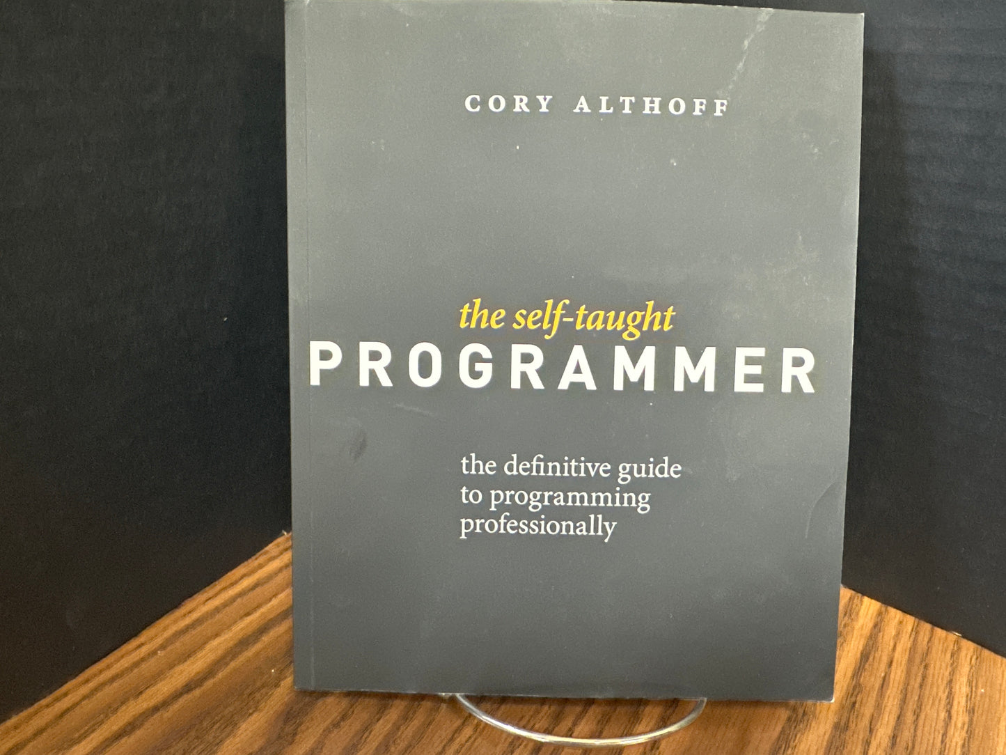 The Self-Taught Programmer: The Definitive Guide to Programming Professionally