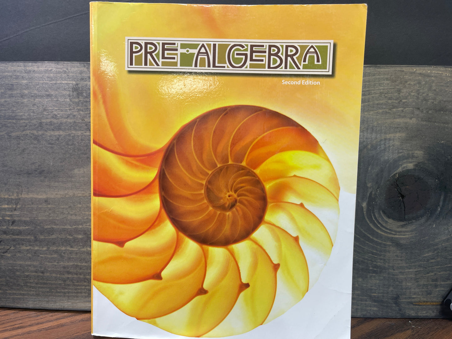 Pre-Algebra Student Text second ed