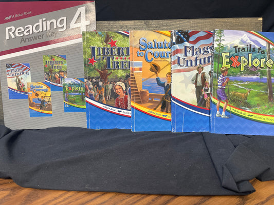 Abeka Reading 4 set