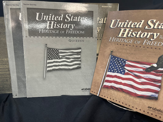 United States Heritage of Freedom third edition set of 4