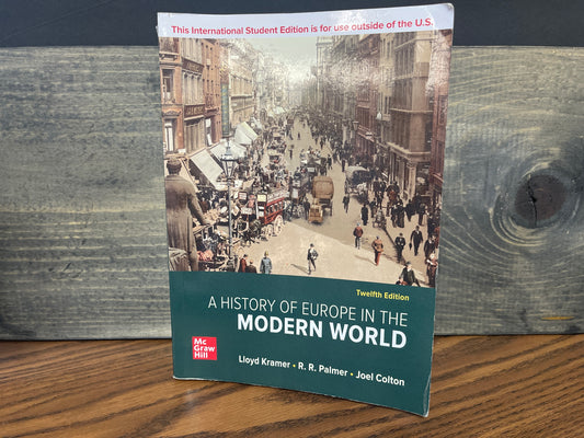 A History of Europe in the Modern World twelfth ed