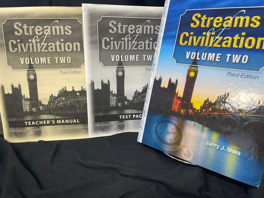 Streams of Civilization vol. 2 third ed text/teacher/test set