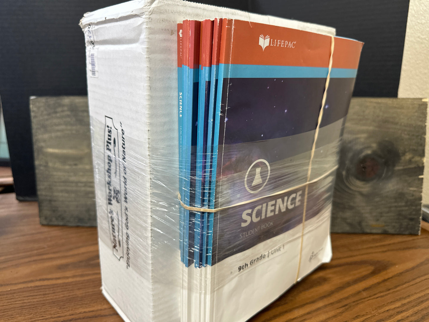Lifepac Science 9 book set with Lab materials both complete
