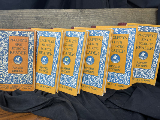 McGuffey's Eclectic Reader Revised edition first through sixth