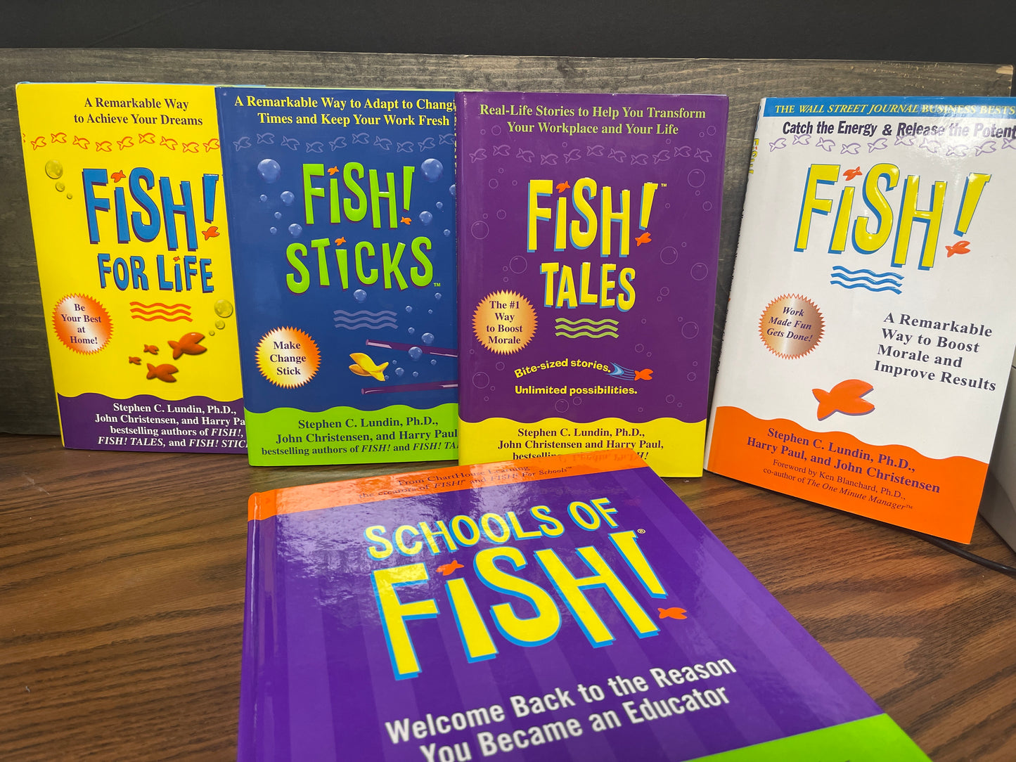 Fish! Complete Leadership & Workplace Culture Book set (5 books)