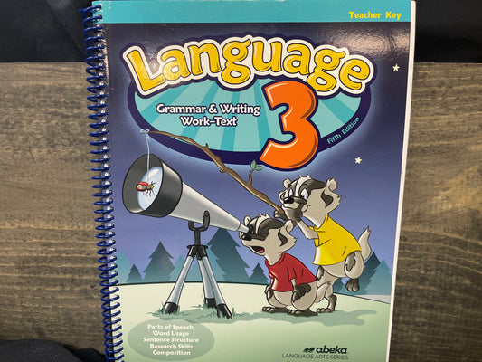 Language 3 Teacher Key first ed