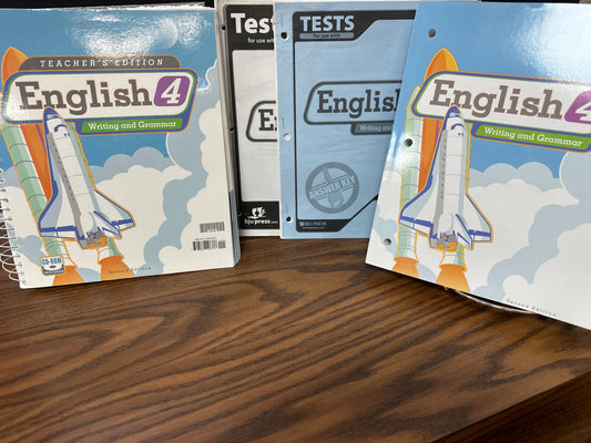 English 4 second ed complete set