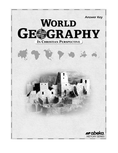 World Geography Answer Key second ed