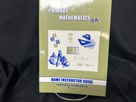 Primary Mathematics 5A home instructor guide