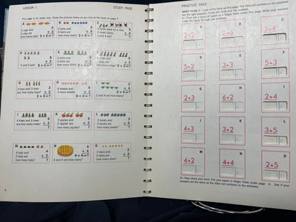 Self-Teaching Arithmetic first book 1972