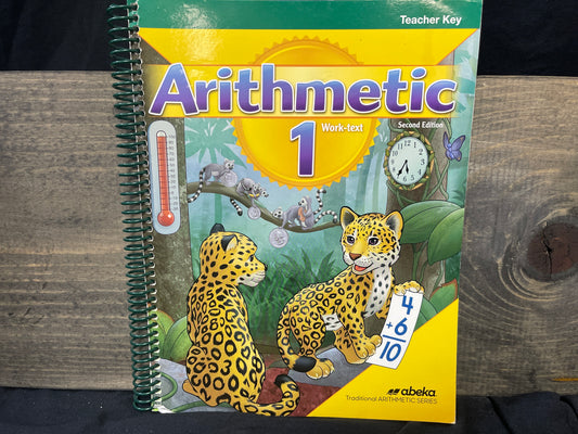 Arithmetic 1 Teacher key second ed