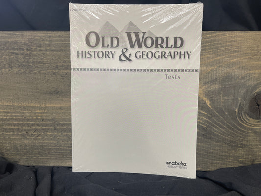 Old World History and Geography Test Book (Unbound) fourth ed